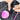 United Pets Felpa Capsule Collection Bull Nero Rosa