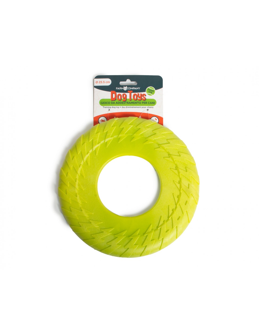 Frisbee Per Cani In Gomma - Giocattolo Galleggiante 15 Cm, Addestramento E Divertimento - Foto 5