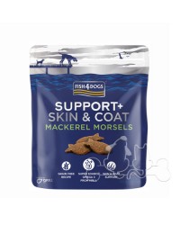 Fish4Dogs Support Skin & Coat Mackerel Morsels Snack Per Cani