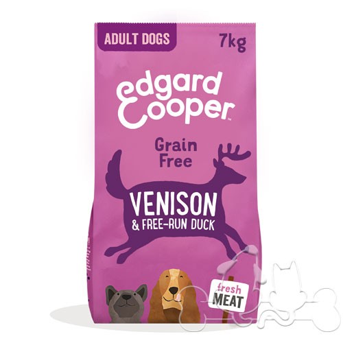 Edgard & Cooper Cane Adult Cervo Anatra Mela e Barbabietola