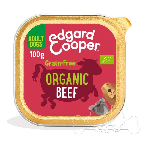 Edgard & Cooper umido cane Adult BIO Manzo Cocco e Chia