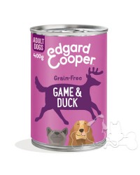 Edgard & Cooper umido cane Adult Selvaggina Anatra Barbabietola e Mirtilli
