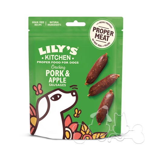 Lily's Kitchen Pork & Apple Sausages Snack per Cani