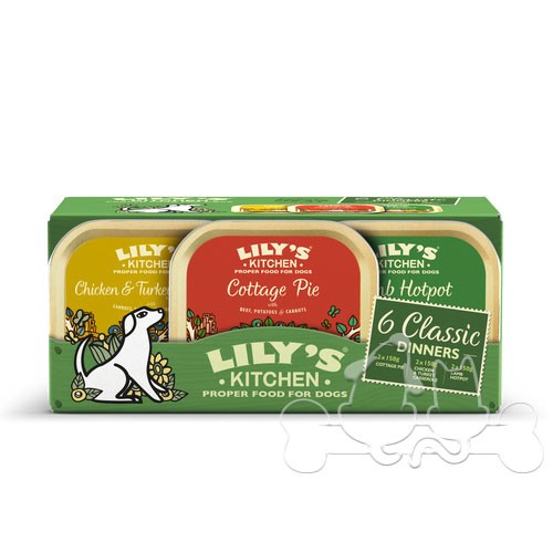 Lily's Kitchen Umido Cane Multipack CLASSIC 6x150gr