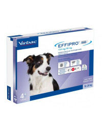 Virbac Effipro Duo Spot On Antiparassitario per Cani MEDIUM 10-20 Kg