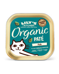 Lily's Kitchen Organic Patè Pesce Umido Gatto