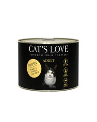 Cat's Love Umido Gatto Adult Pollo con Ortica