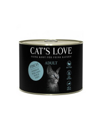 Cat's Love Umido Gatto Adult Pesce con Prezzemolo