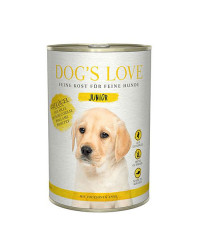 Dog's Love Umido Cane Junior Pollo con Zucchine e Mele