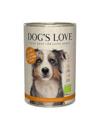 Dog's Love Umido Cane Adult BIO Tacchino Zucca e Prezzemolo