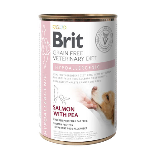 Brit Veterinary Diet CANE Hypoallergenic Umido