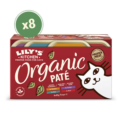 Lily's Kitchen MULTIPACK Organic Patè Umido per Gatti