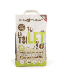 Farm Company Lettiera Vegetale Biodegradabile a Toilet per Gatti