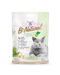Record Cat & Rina Be Natural Lettiera al Tofu profumo The Verde
