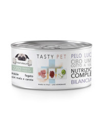 Tasty Pet Premium Soft Maiale, Fegato e Mela Umido per Cani