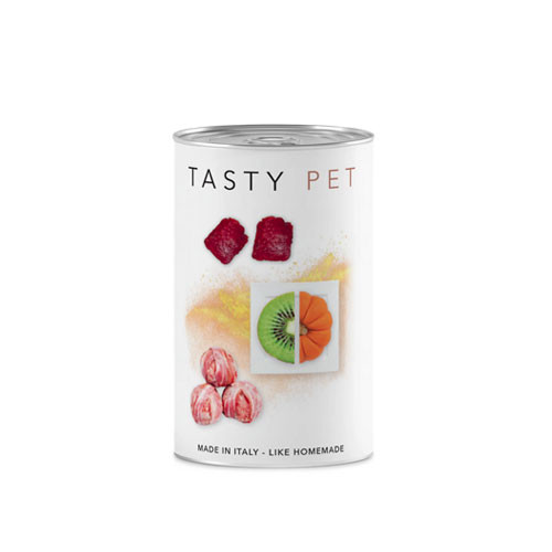 Tasty Pet 5601 Original POLPETTE Maiale e Manzo Umido per Gatti