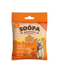 Soopa HEALTHY BITES Carote e Zucca Snack per Cani