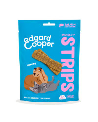 Edgard & Cooper STRIPS di Salmone e Pollo Snack per Cani