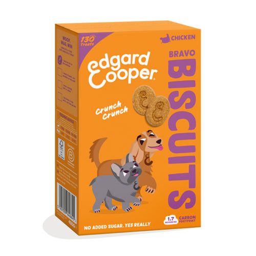 Edgard & Cooper BISCOTTI Pollo e Mirtilli per Cani