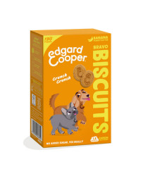 Edgard & Cooper BISCOTTI Banana e Burro di Arachidi per Cani