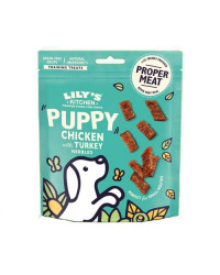 Lily's Kitchen Puppy Chicken & Salmon Nibbles Snack per Cani