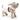 My Dog Pull Trecce Coste Infinity Dolcevita Bianco per Cani