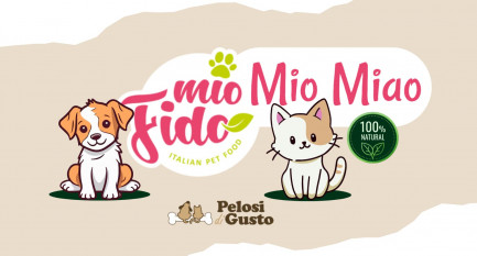 Cibo italiano per cani e gatti 100% naturale? La risposta è Mio Fido e Mio Miao